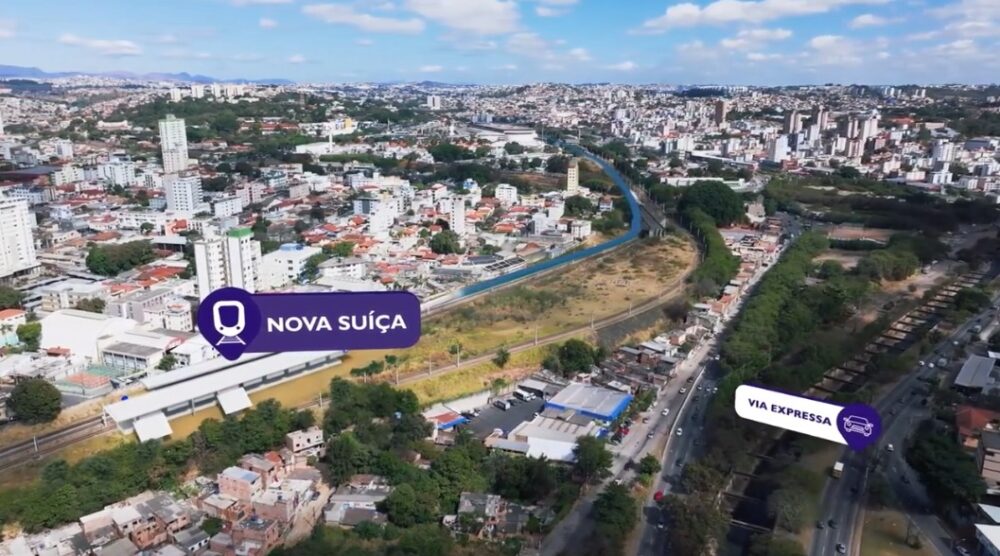 Estações Amazonas e Nova Suíça da Linha 2 do Metrô de BH serão abertas; veja como será a operação Estações Amazonas e Nova Suíça da Linha 2 do Metrô de BH serão abertas; veja como será a operação - Foto: Divulgação/Metrô BH