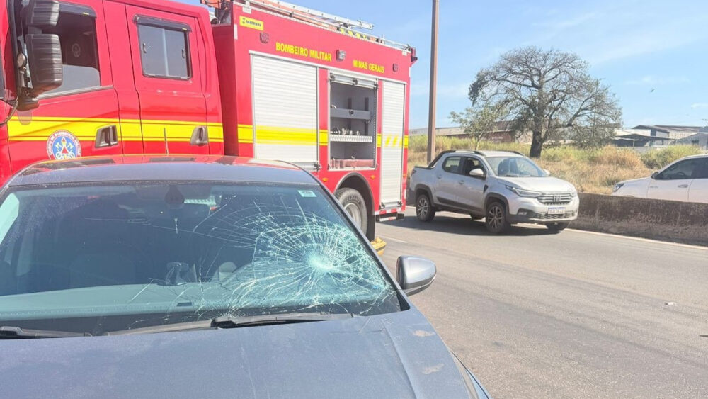 Homem em situação de rua é atropelado no Anel Rodoviário de BH e fica em estado grave - Foto: Divulgação/Corpo de Bombeiros