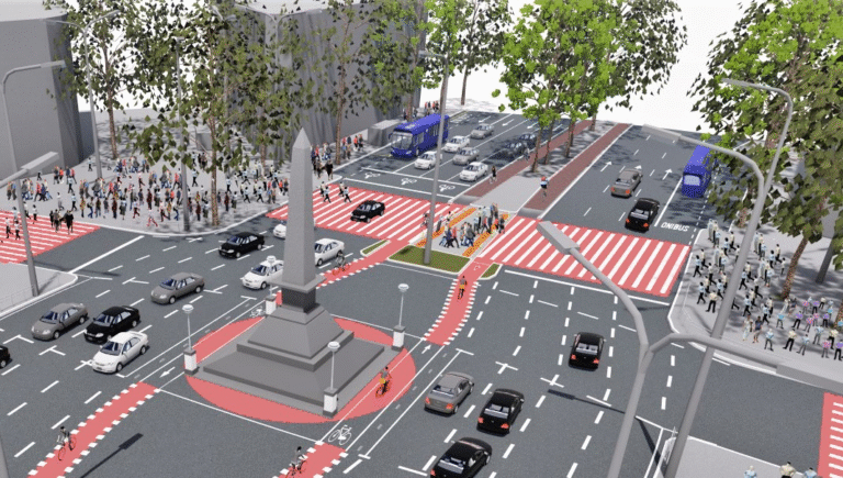 BH: Ciclistas recorrem à Justiça para tentar barrar retirada da ciclovia da Avenida Afonso Pena - Foto: Divulgação/PBH