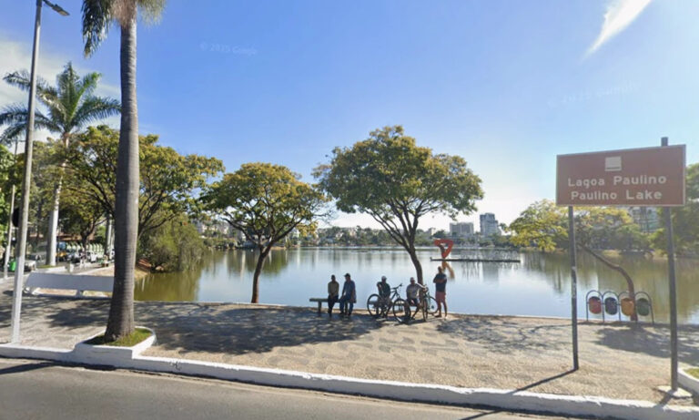 Polícia investiga morte de pessoa encontrada em lagoa no Centro de Sete Lagoas Polícia investiga morte de pessoa encontrada em lagoa no Centro de Sete Lagoas - Foto: Google Street View / Reprodução