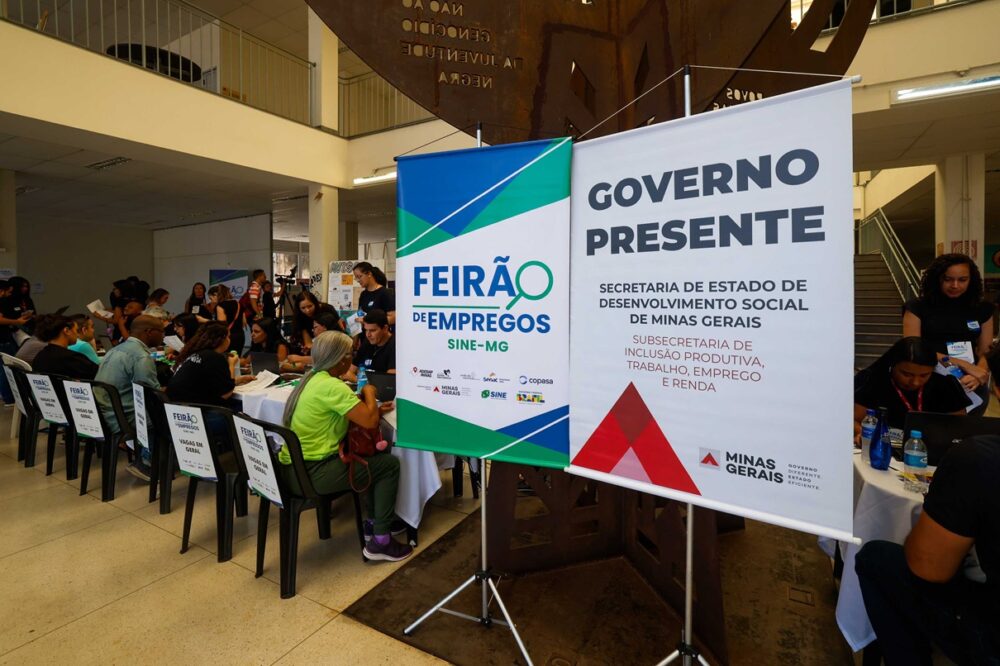 Feirão de empregos oferece mais de 10 mil vagas em BH na próxima terça (23) Feirão de empregos oferece mais de 10 mil vagas em BH na próxima terça (23) - Foto: Dirceu Aurélio / Imprensa MG