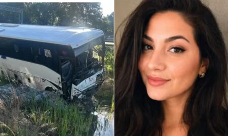 Mineira de 25 anos morre em acidente entre ônibus e vários veículos nos Estados Unidos Mineira de 25 anos morre em acidente entre ônibus e vários veículos nos Estados Unidos - Fotos: Reprodução Polícia Estadual da Virgínia/AP e Redes Sociais