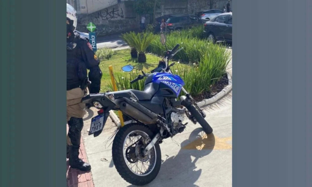 Perseguição com helicóptero termina com suspeito de série de roubos preso em BH - Foto: Divulgação/PMMG