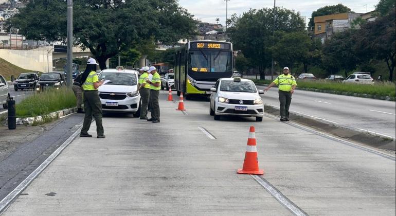 BH restringe circulação de táxis nas pistas exclusivas do MOVE; veja o que muda - Foto: Divulgação/PBH