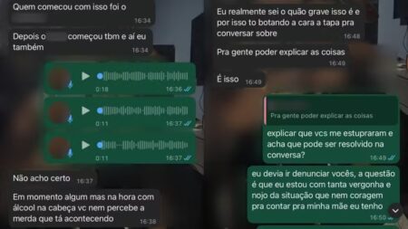 Polícia ouve adolescentes suspeitos de estupro coletivo de jovem na Grande BH Polícia ouve adolescentes suspeitos de estupro coletivo de jovem em Contagem - Foto: Reprodução