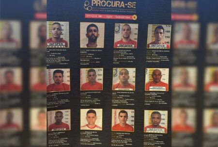 Veja a lista atualizada dos 12 criminosos mais procurados de Minas Gerais - Foto: Divulgação/Sejusp