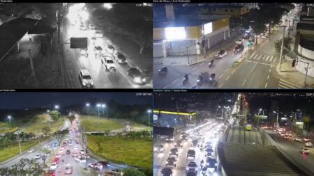 Trânsito colapsa em BH antes de Brasil x Escócia; avenidas ficam completamente travadas - Foto: Divulgação/BHTrans
