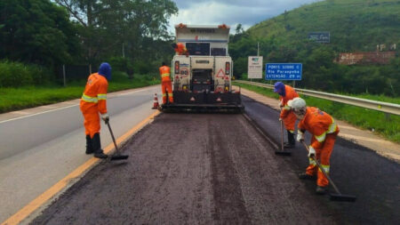 BR-040 terá interdições parciais para obras e manutenção em sete cidades de MG BR-040 terá interdições parciais para obras e manutenção em sete cidades de MG - Foto: Divulgação/Assessoria de imprensa EPR Via Mineira