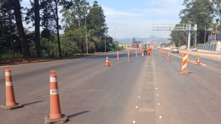 BR-040 terá interdições para instalação de estrutura de sistema de pesagem inteligente - Foto: Divulgação/EPR Via Mineira