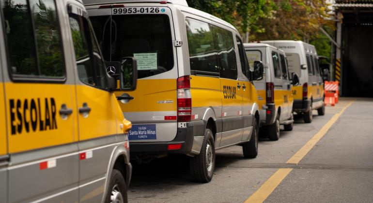 Transporte escolar é autorizado a usar faixas exclusivas de ônibus em BH - Foto: Divulgação/PBH