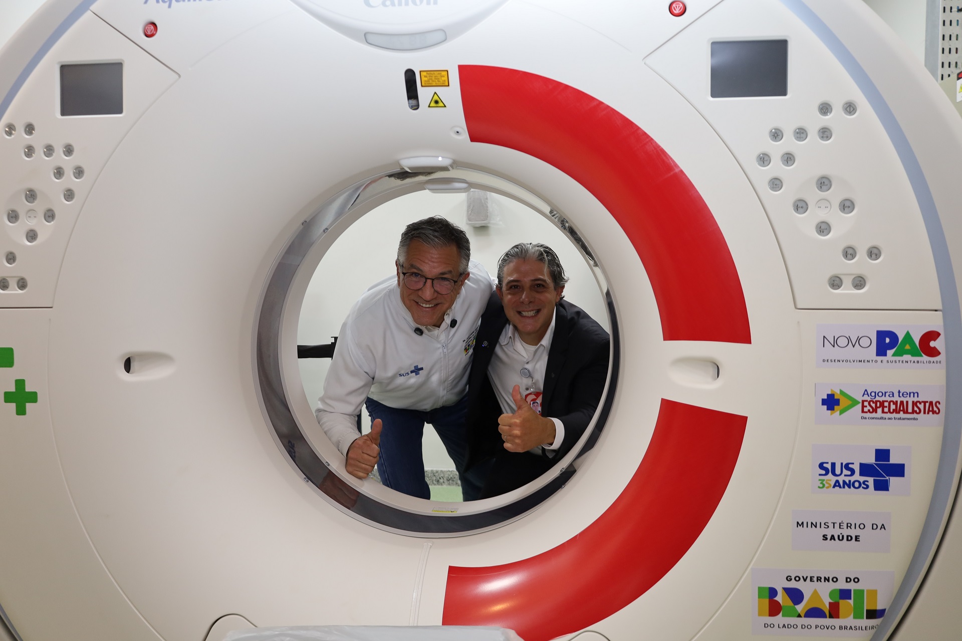 Santa Casa BH é habilitada para criar curso de Medicina 1 Ministro da Saúde, Alexandre Padilha e provedor da Santa Casa BH, Roberto Otto Augusto de Lima - Foto: Divulgação/Santa Casa BH