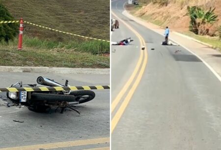 Motociclista foge de blitz da PRF, atropela policial e morre atingido por caminhão na BR-116, em MG - Foto: Reprodução/Redes Sociais