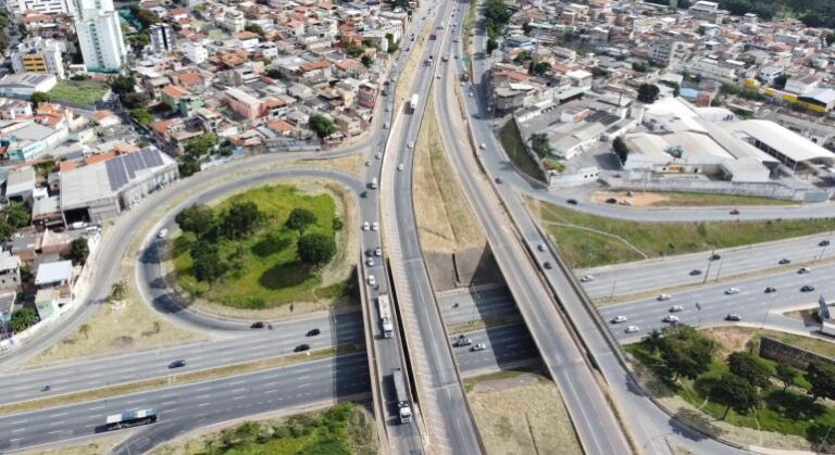 PBH vai investigar aumento de R$ 4,6 milhões em obra de acesso entre Anel Rodoviário e Via Expressa - Foto: Amir Martins/Drone