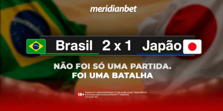 Brasil 2 x 1 Japão. A Seleção lutou até o apito final, sofreu, virou — e o sonho do Hexa segue vivo - Foto: Divulgação