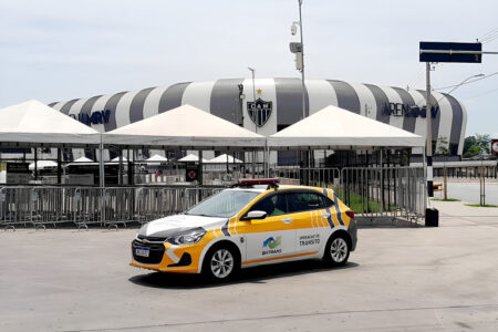 BH terá operação especial de trânsito para Atlético-MG x Bahia na Arena MRV BH terá operação especial de trânsito para Atlético-MG x Bahia na Arena MRV - Foto: Divulgação/PBH
