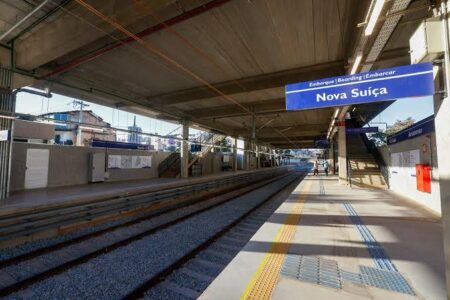 Linha 2 do Metrô de BH entra em operação com estações Nova Suíça e Amazonas Linha 2 do Metrô de BH entra em operação com estações Nova Suíça e Amazonas - Foto: Cristiano Machado/Agência Minas