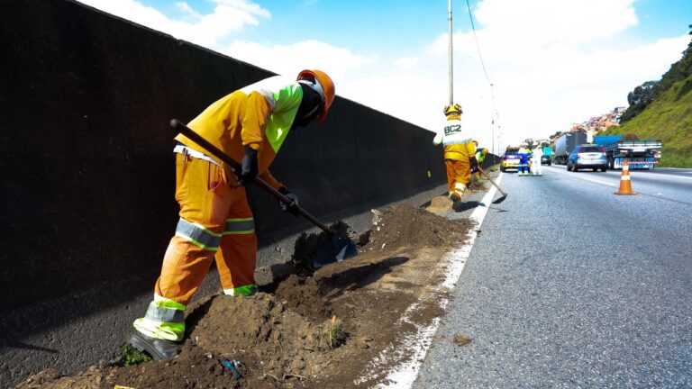Obras da Rodovia Fernão Dias podem causar lentidão nas rodovias nesta semana - Foto: Divulgação/Motiva Minas_SP