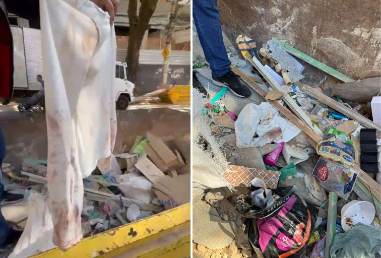 Suspeita de matar casal em BH teria jogado roupas com manchas de sangue no lixo - Foto: Divulgação/PCMG
