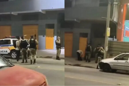 Tiroteio deixa homem e mulher feridos em Contagem, na Grande BH Tiroteio deixa homem e mulher feridos em Contagem, na Grande BH - Foto: Reprodução