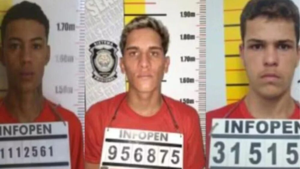 Três detentos seguem foragidos após fuga do Ceresp Gameleira, em BH - Foto: Reprodução