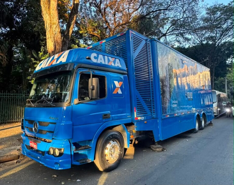 Caminhão da CAIXA chega a BH para renegociação de dívidas; veja como participar - Foto: Divulgação/Renata Gazire