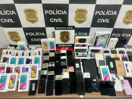 Cadastro para combater venda de celulares roubados pode ser votado nesta terça em BH Cadastro para combater venda de celulares roubados pode ser votado nesta terça em BH - Foto: Divulgação/Polícia Civil