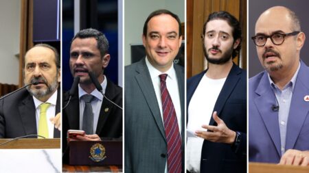 Primeiro debate para o Governo de Minas acontece neste domingo; veja quem participa - Foto: Arte/Por Dentro de Minas