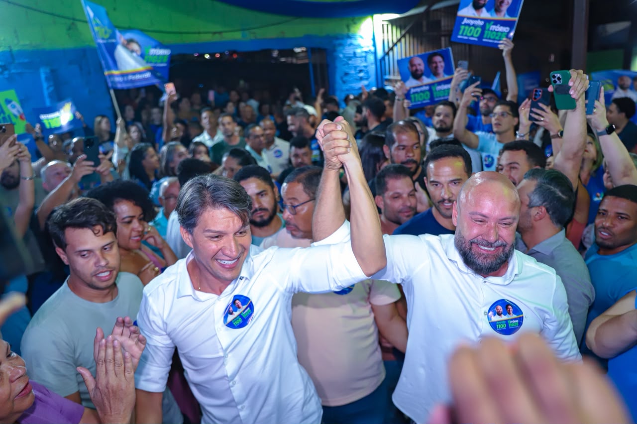Vitório Júnior e Junynho Martins lançam campanha em Ribeirão das Neves Vitoro Junior e Junynho Martins