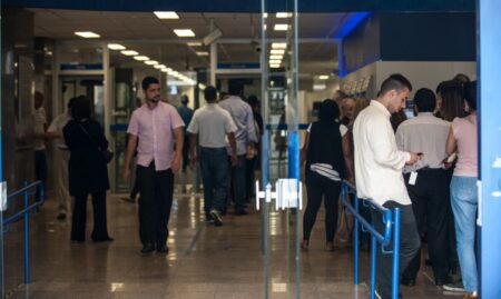 Bancários fazem paralisação nesta quinta-feira na Grande BH - Foto: Arquivo/Agência Brasil