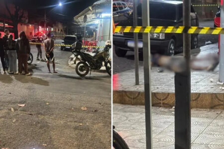 Homem é morto a tiros e dois ficam feridos após discussão em bar de Contagem Homem é morto a tiros e dois ficam feridos após discussão em bar de Contagem - Foto: Reprodução
