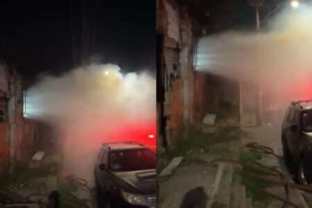 Incêndio se espalha rapidamente e danifica estrutura de casa em BH Incêndio se espalha rapidamente e danifica estrutura de casa em BH - Foto: Divulgação/Corpo de Bombeiros