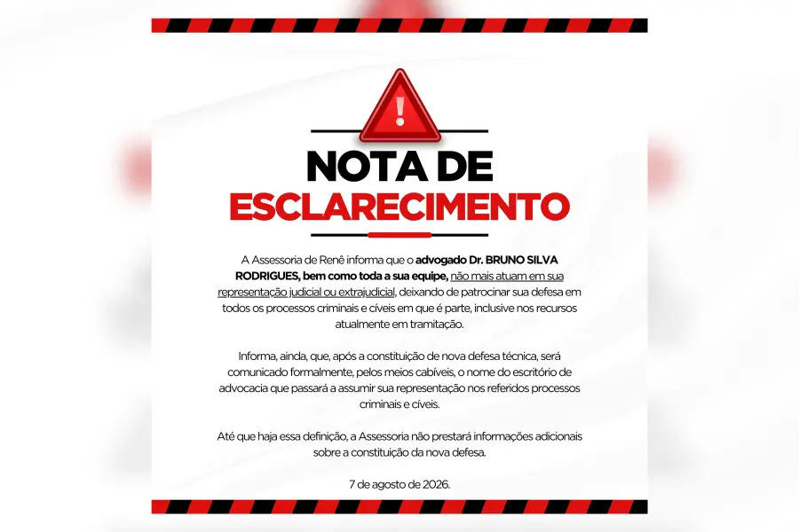 Caso Laudemir: advogado anuncia saída da defesa de Renê, réu pela morte de gari em BH 1 nota sobre a saida da defesa de Rene