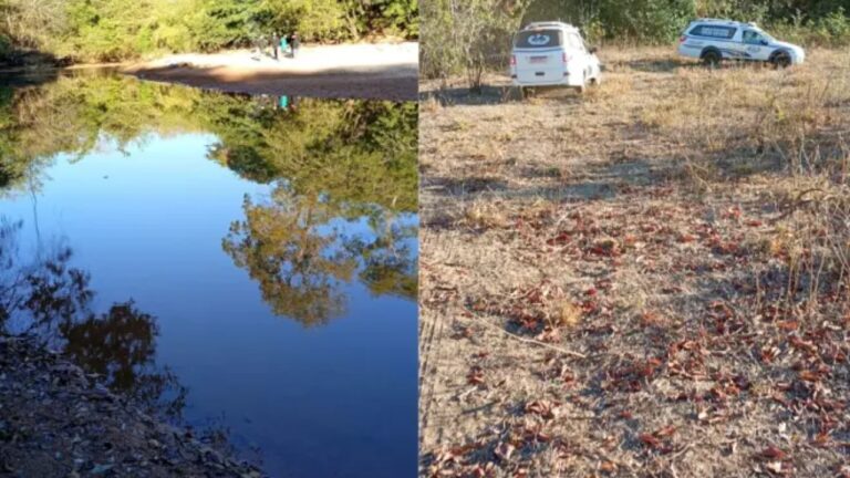 Pai, filho e amigo morrem afogados durante pescaria no Norte de Minas Pai, filho e amigo morrem afogados durante pescaria no Norte de Minas - Foto: Reprodução