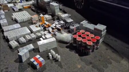 PRF apreende quase 3,2 mil medicamentos e anabolizantes ilegais na BR-381, em MG PRF apreende quase 3,2 mil medicamentos e anabolizantes ilegais na BR-381, em MG - Foto: Divulgação/PRF