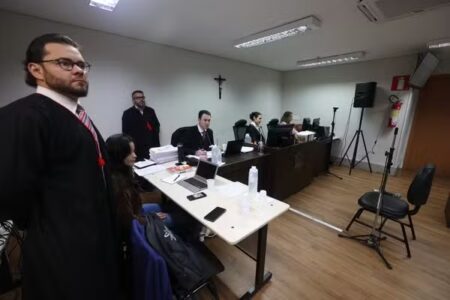 Integrante da Máfia Azul é condenado a 67 anos de prisão por emboscada contra ônibus da Galoucura Integrante da Máfia Azul é condenado a 67 anos de prisão por emboscada contra ônibus da Galoucura - Foto: Cecília Pederzoli/TJMG