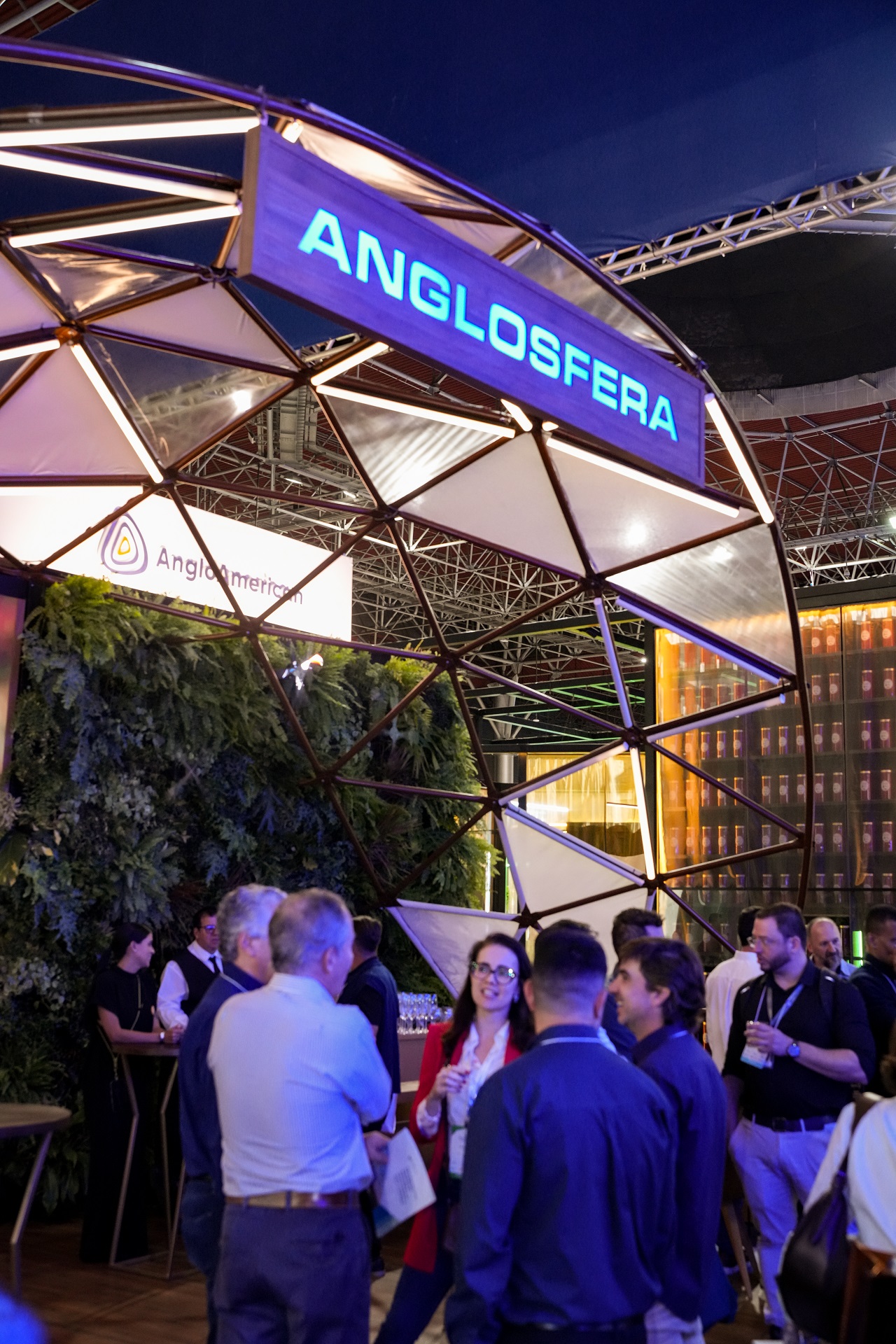 Na Exposibram, a Anglo American colocou o futuro da mineração no centro da conversa - Foto: Divulgação
