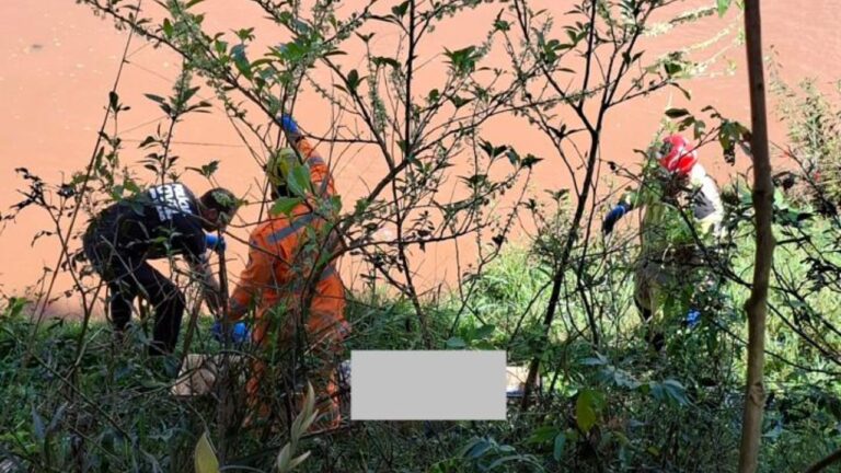 Corpo de homem desaparecido é encontrado no Rio Paraopeba, em Brumadinho Corpo de homem desaparecido é encontrado no Rio Paraopeba, em Brumadinho - Foto: Divulgação/Corpo de Bombeiros
