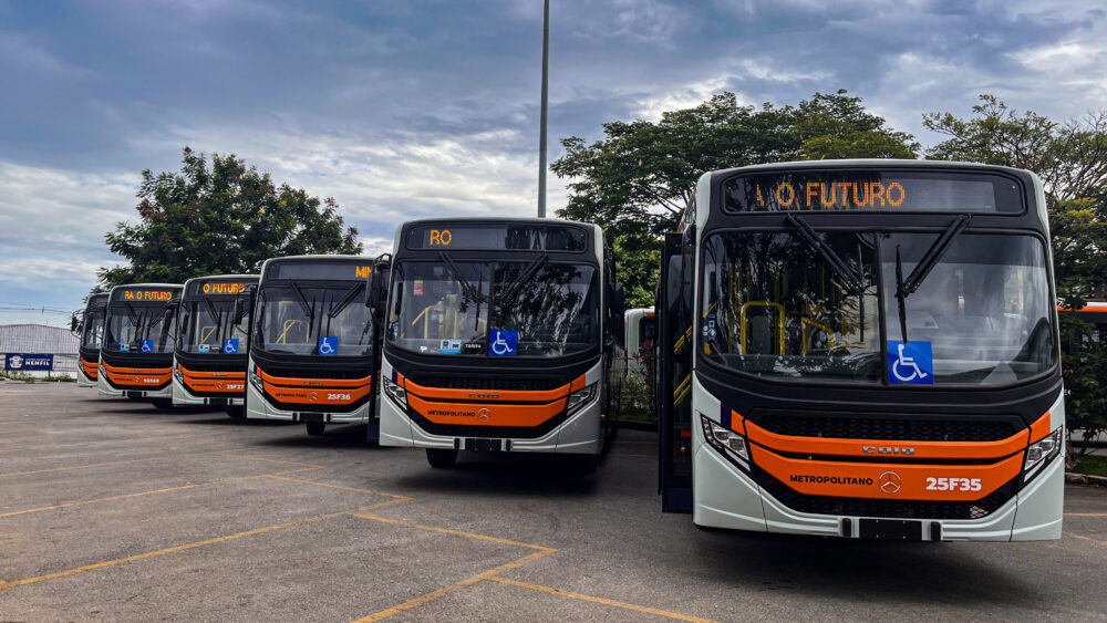 Ônibus intermunicipal será gratuito em MG no domingo de eleições; veja como vai funcionar Ônibus intermunicipal será gratuito em MG durante eleições; veja como vai funcionar - Foto: Francielle Cota / ARMBH