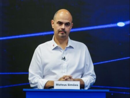 Quem é Mateus Simões, governador de Minas Gerais e candidato à reeleição pelo PSD - Foto: Reprodução/Band Minas