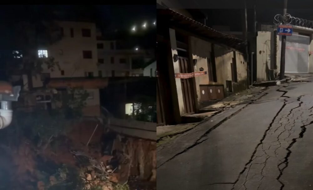 Sete casas são interditadas após muro de arrimo desabar em Nova Lima - Foto: Thiago Carvalho - Jornal Minas/Portal Nova Lima