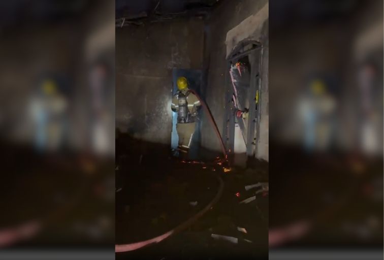 Pai salva filho de 3 anos e esposa durante incêndio em casa no Norte de MG - Foto: Divulgação/CBMMG
