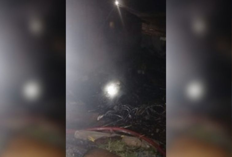 Incêndio atinge comitê de candidato a deputado na Grande BH - Foto: Divulgação/CBMMG
