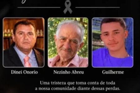 Três pessoas são mortas a tiros em bar e estrada em Jequeri (MG) Três pessoas são mortas a tiros em bar e estrada em Jequeri (MG) - Foto: Reprodução