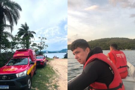 Corpo de adolescente é encontrado após acidente com jet ski em MG - Foto: Divulgação/Corpo de Bombeiros