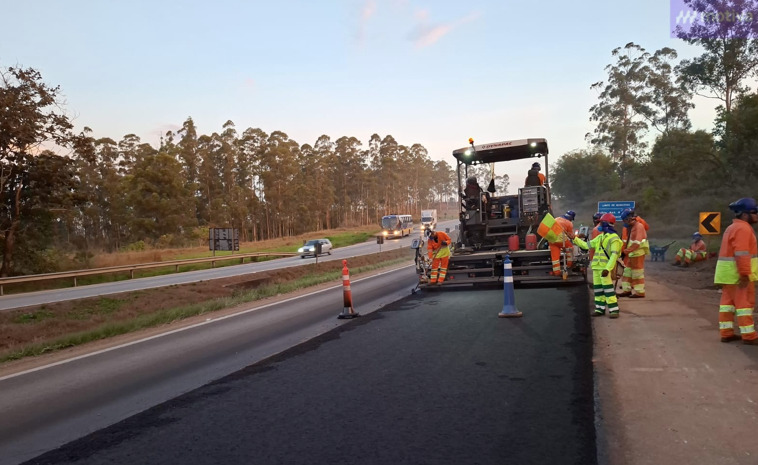 Fernão Dias terá obras em rodovia de MG até sexta-feira; veja trechos e horários - Foto: Divulgação/Motiva MinasSP