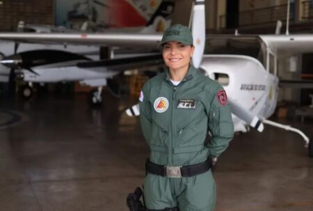 Queda de avião da PMMG: Piloto morta havia voltado da licença-maternidade um dia antes - Foto: Divulgação/Revista Força Aérea