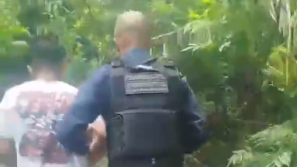 Homem é preso suspeito de manter esposa e filha em cárcere privado em BH - Foto: Reprodução/Guarda Municipal
