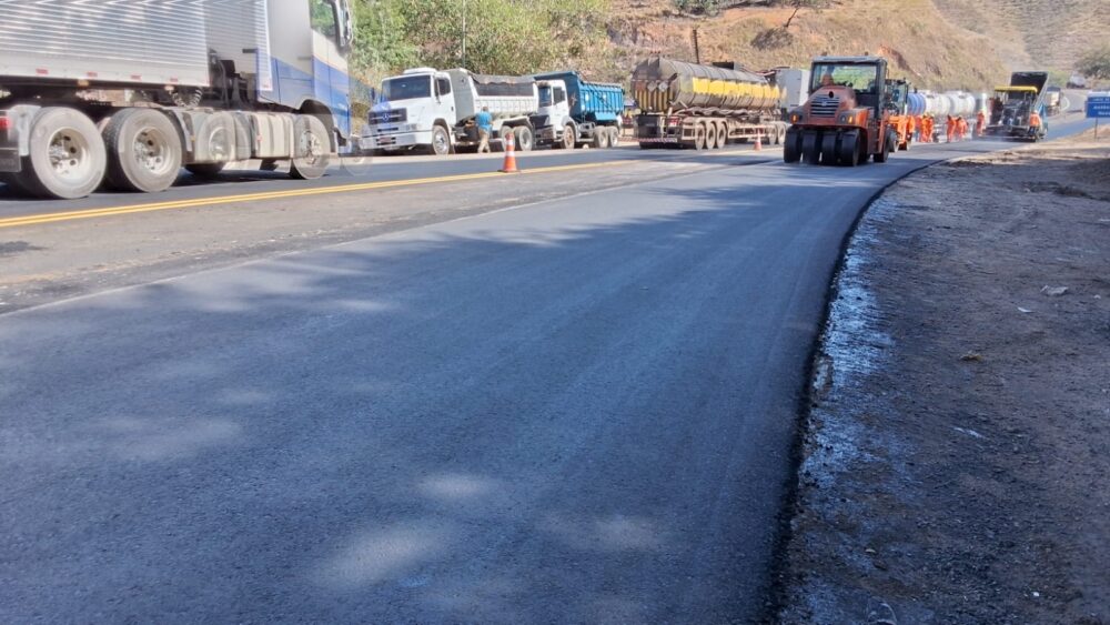 BR-381 terá obras em vários trechos de MG até sábado (24); veja onde BR-381 terá obras em vários trechos de MG até sábado (24); veja onde - Foto: Divulgação/Nova 381