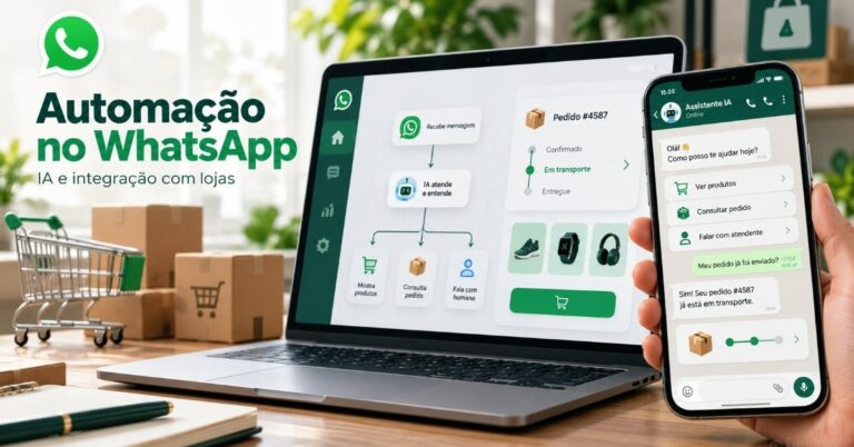 Automação no WhatsApp evolui com IA e integração a lojas virtuais
