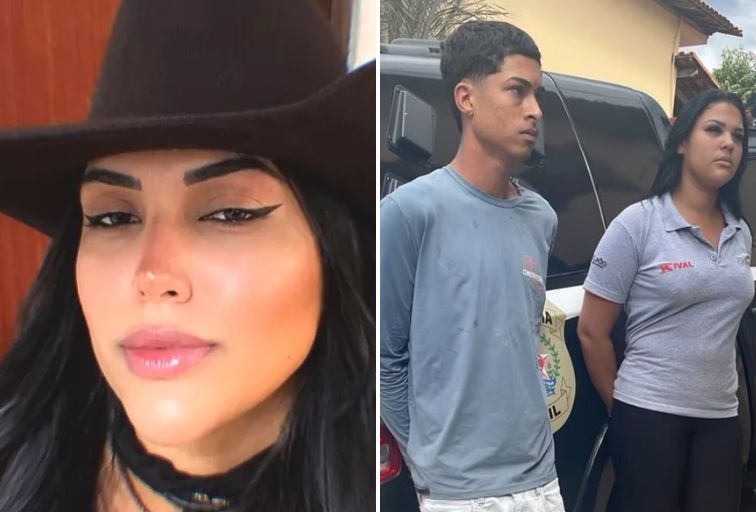 Ex de Beatriz Vitória e atual namorada são presos suspeitos de envolvimento na morte da jovem na Grande BH - Foto: Reprodução